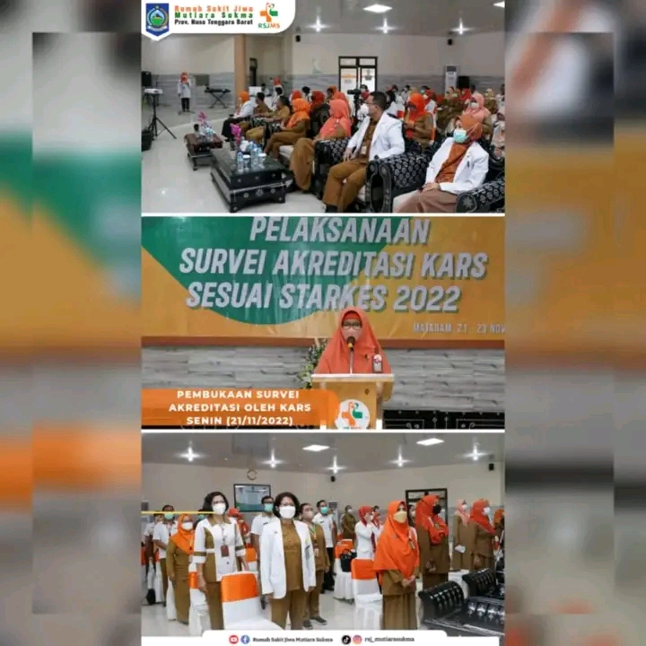 SEMANGAT PARIPURNA CHRSJMS DI HARI PERTAMA PENILAIAN AKREDITASI OLEH KARS